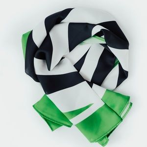 Animal Print Square Scarf